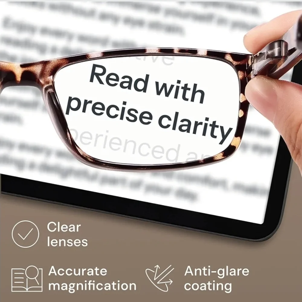 NEW Set of Four Reading Glasses Men/Women, Eyeglasses, Blue Light Readers